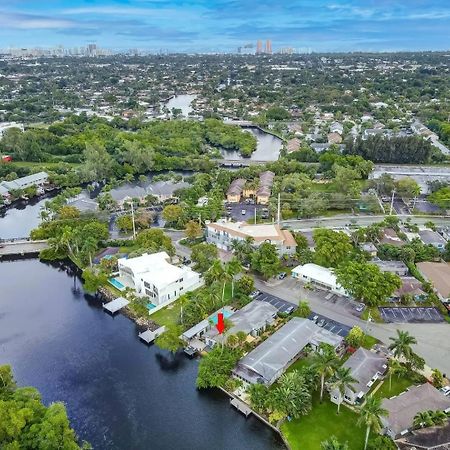 Waterfront Deck Pool Kayak Fort Lauderdale Exterior foto